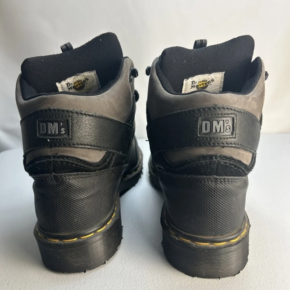 Dr. Martens Industrial Steel Toe Work Boots Black Leather Mens Size 11 AirWair